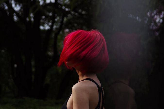 red hair